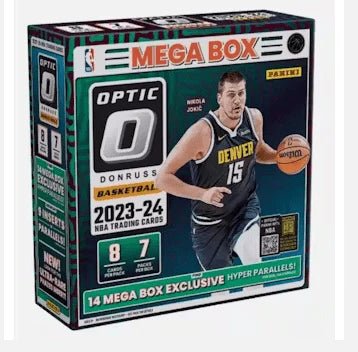 2023/24 Panini Donruss Optic Basketball Mega Box (Hyper Parallels) - EJ Cards