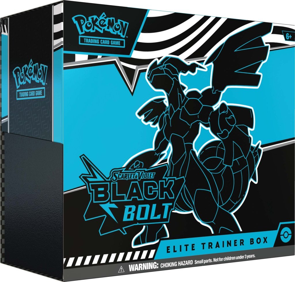 Pokemon - TCG - Black Bolt Elite Trainer Box (Preorder 18 July) - EJ Cards