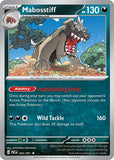 #063/091 -  Mabosstiff  - Reverse Holo - Paldean Fates
