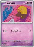 #096/165 - Drowzee - Reverse Holo - 151 - EJ Cards