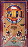 1991-92 Upper Deck Inaugural Edition (12 cards per pack, 36 packs per box) Looking for Superstars and 3-D Hologram Cards - EJ Cards