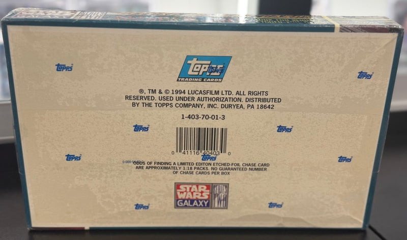 1994 Topps Star Wars Galaxy Series Two Box - EJ Cards