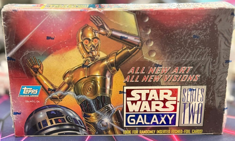 1994 Topps Star Wars Galaxy Series Two Box - EJ Cards