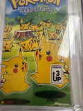 1998 Pokemon VHS Pikachu Party CGC 8 - EJ Cards