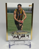 1998 Select Draft Pick Signature Trent Croad SC11 Hawthorn Fremantle - EJ Cards