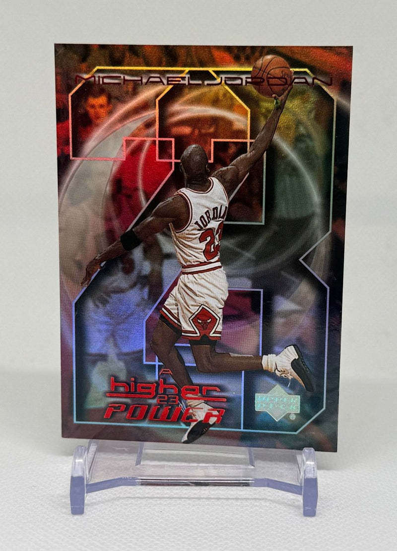 1999-00 Upper Deck Encore A Higher Power Michael Jordan MJ3 - EJ Cards