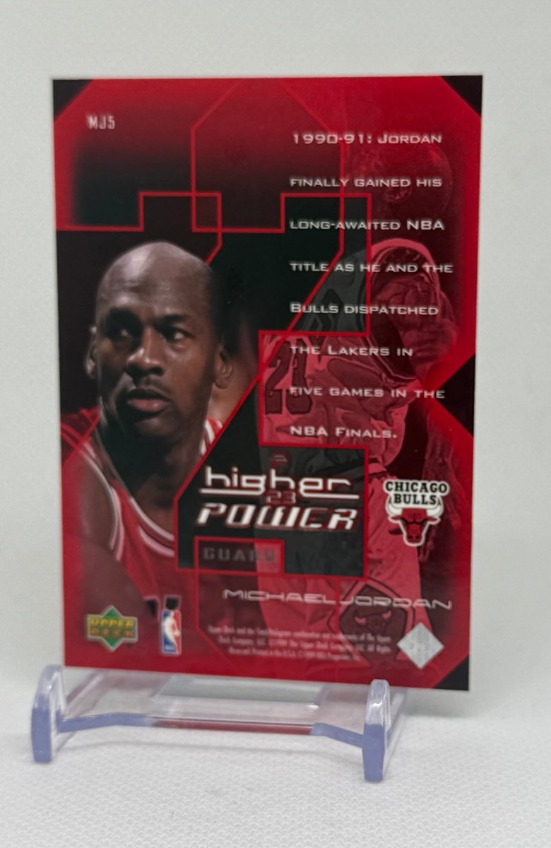 1999 - 00 Upper Deck Encore A Higher Power Michael Jordan MJ5 - EJ Cards
