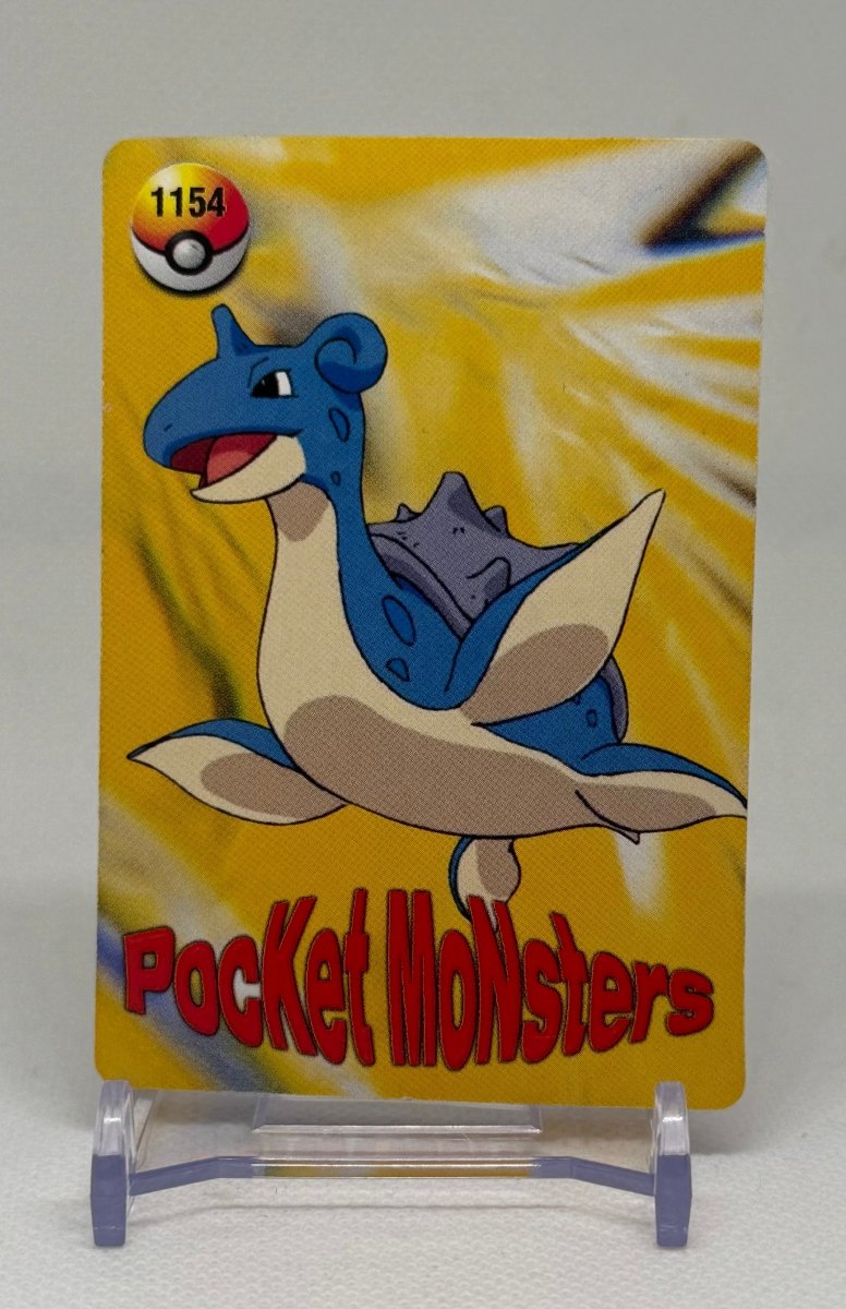 1999 Pokemon Pocket Monsters Vending Prism Holo Sticker Charizard 1163 Mint! - EJ Cards