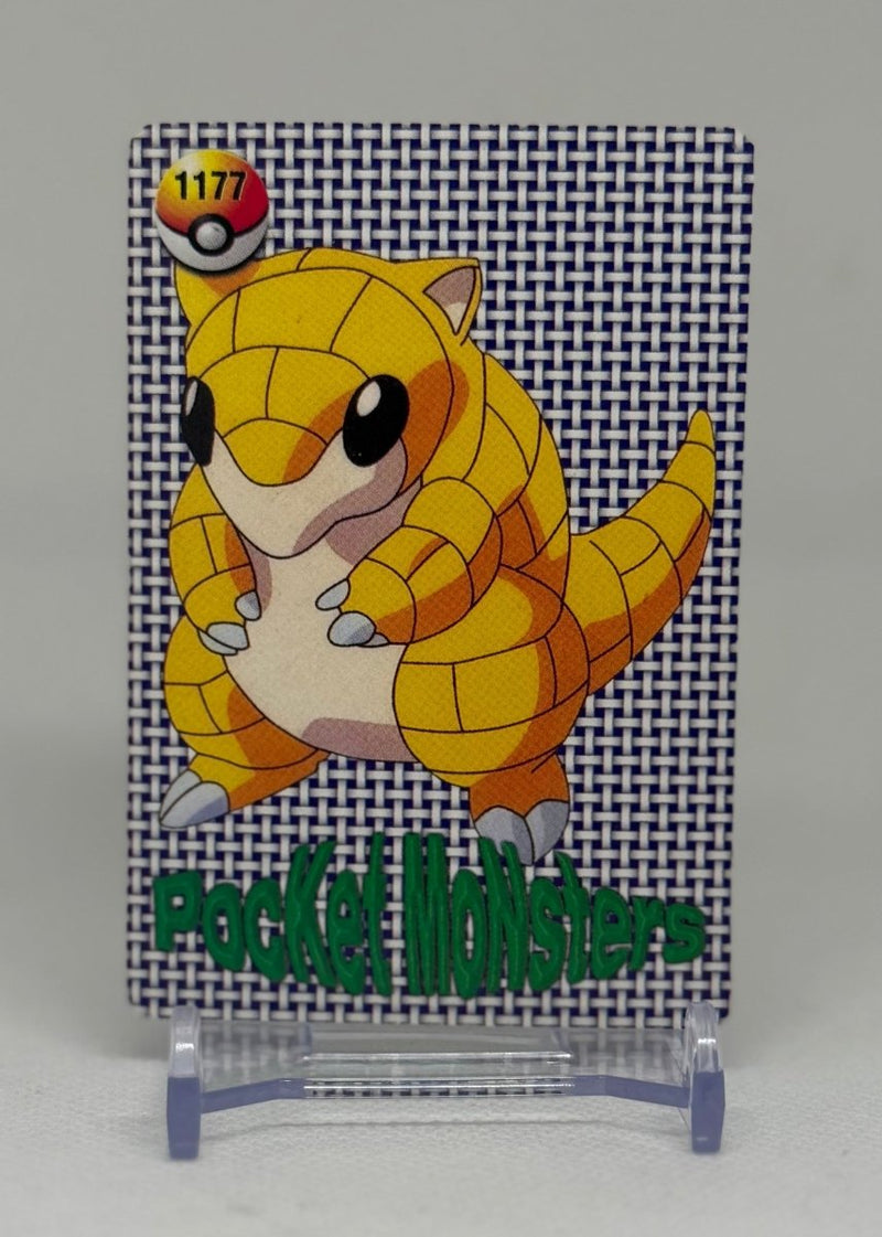 1999 Pokemon Pocket Monsters Vending Prism Holo Sticker Pikachu 1161 Mint! - EJ Cards
