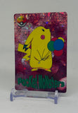1999 Pokemon Pocket Monsters Vending Prism Holo Sticker Pikachu 1161 Mint! - EJ Cards