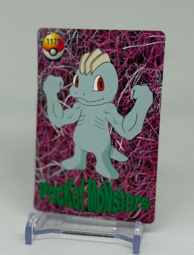 1999 Pokemon Pocket Monsters Vending Prism Holo Sticker Pikachu 1174 Mint! - EJ Cards