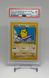 2001 Pokemon TCG Pokemon League Surfing Pikachu #28 Black Star Promo PSA 8