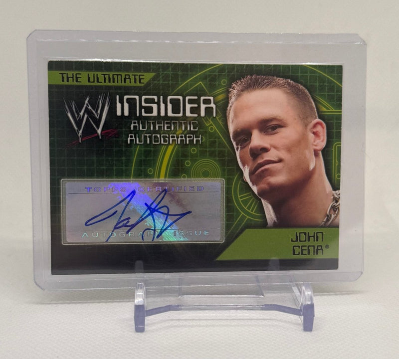 2006 Topps WWE Inaider John Cena Authentic Auto - EJ Cards