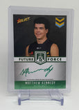 2015 Future Force Green Signature Matthew Kennedy FFGS3 #08/40