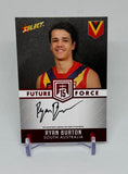 2015 Select Future Force Red Signature Ryan Burton FFRS9 036/200 Hawthorn Port Adelaide - EJ Cards