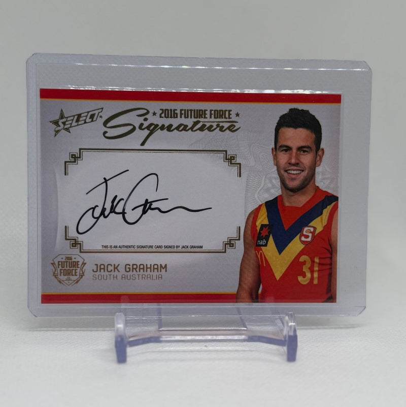 2016 Future Force Red Signature Jack Graham FFGS8 019/200 West Coast Richmond - EJ Cards