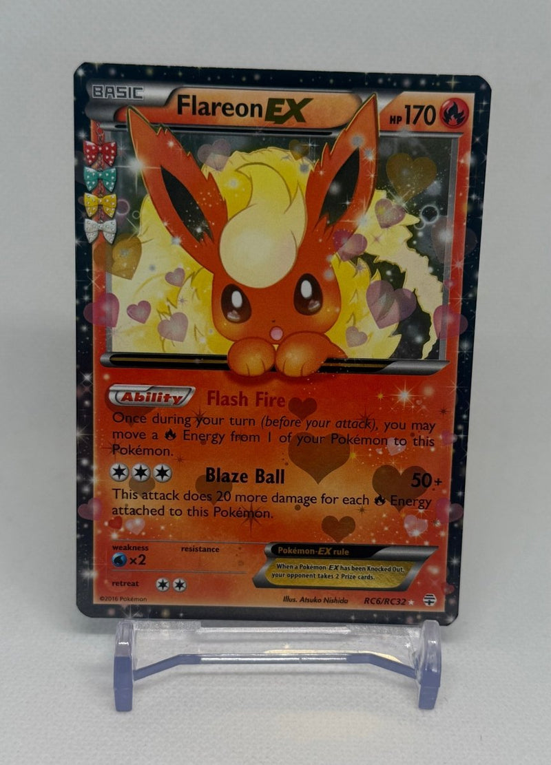 2016 Pokemon TCG XY Generations Radiant Collection Flareon ex #RC6/RC32 - EJ Cards