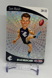 2020 AFL Teamcoach Star Wildcard Sam Walsh Carlton SW-03