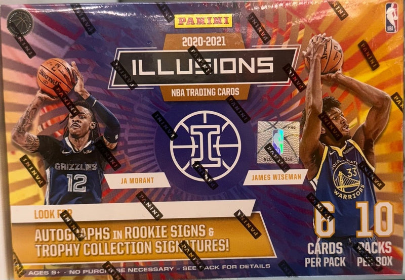 2020/21 Panini Illusions Basketball Mega Box - EJ Cards