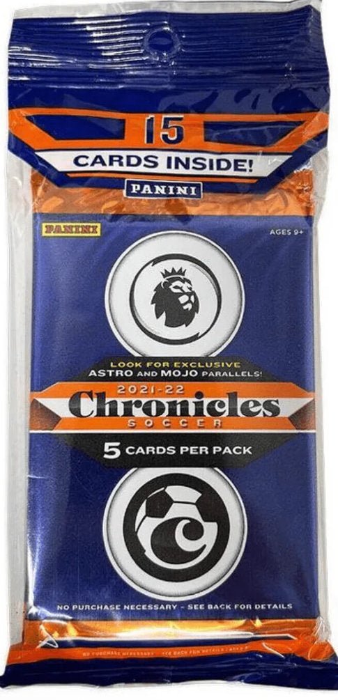 2021/22 Panini Chronicles Soccer Cards Cello Multi Pack - EJ Cards