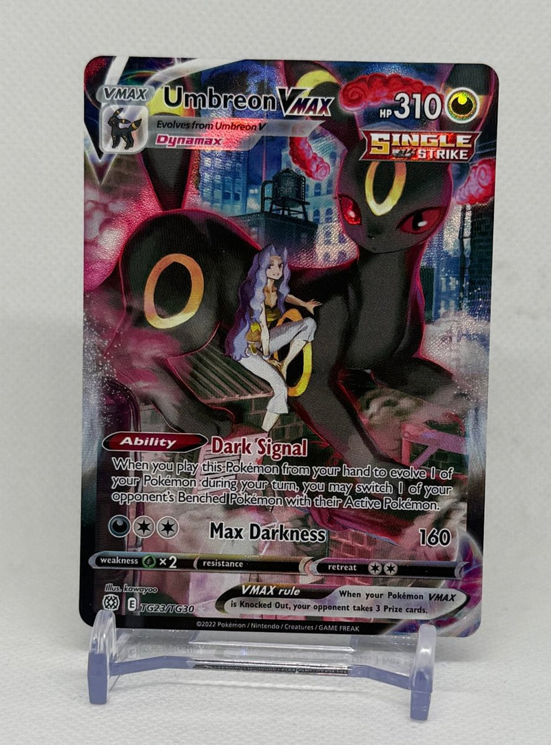 2022 Pokemon TCG SWSH Evolving Skies Umbreon VMax TG23 Full Art - EJ Cards