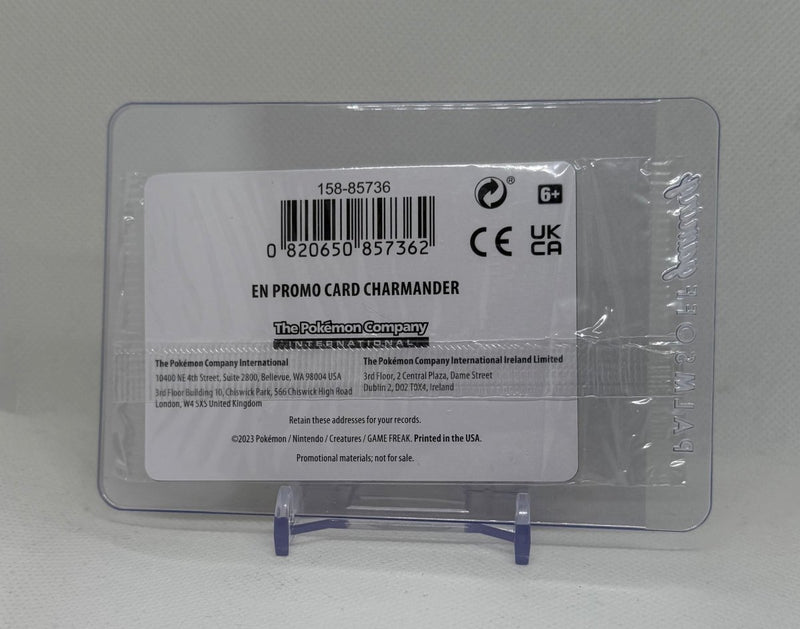 2023 Pokemon Charmander EB Games Promo 004/165 (Sealed) - EJ Cards