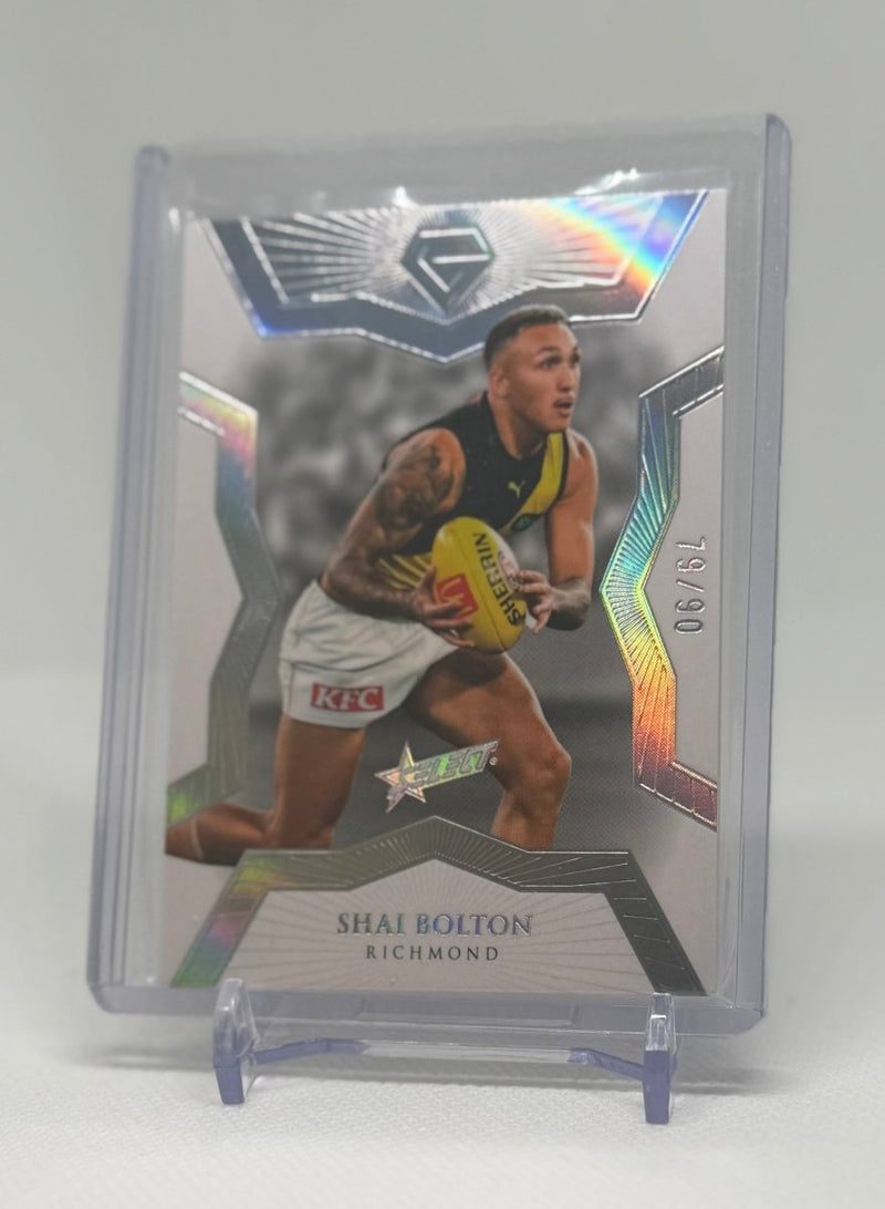 2023 Select Gem Base Shai Bolton G119 Richmond Fremantle 79/90 - EJ Cards