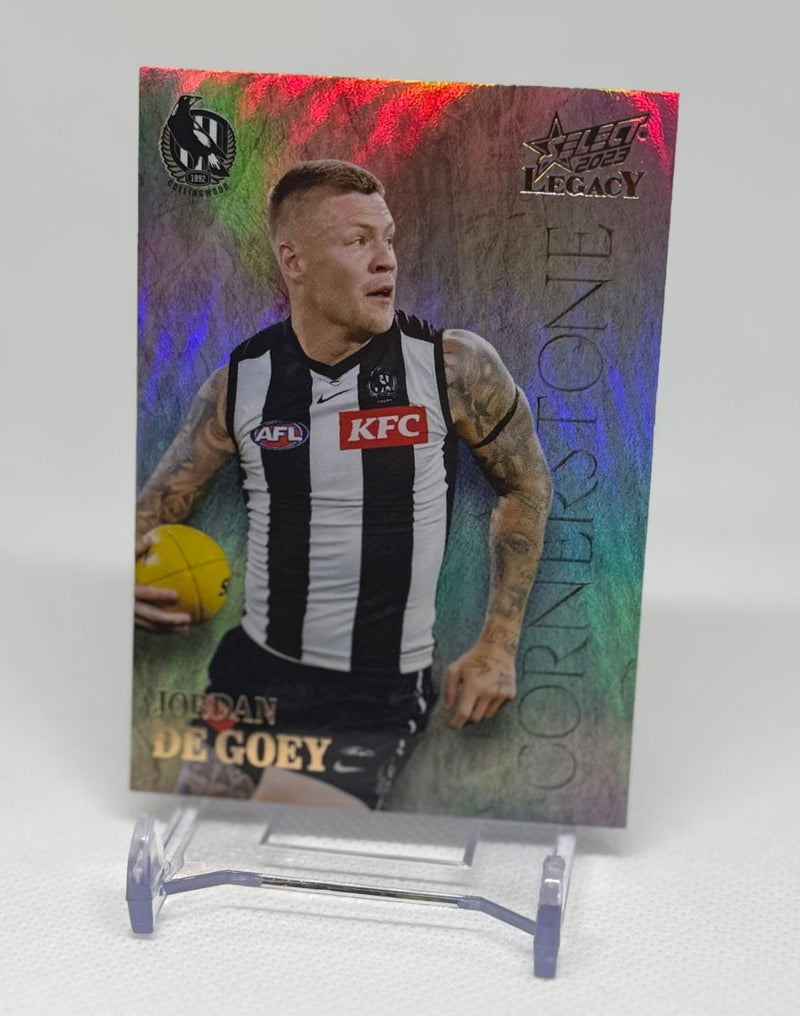 2023 Select Legacy Ultimate Cornerstone Jordan De Goey Collingwood C20 52/85 - EJ Cards