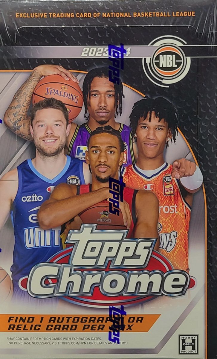 2023/2024 Topps NBL Chrome Hobby Box - EJ Cards