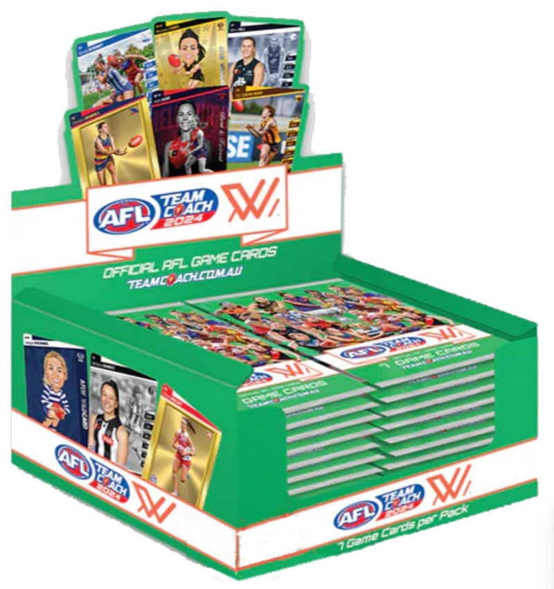 2024 Teamcoach AFLW Box (24pk) - EJ Cards