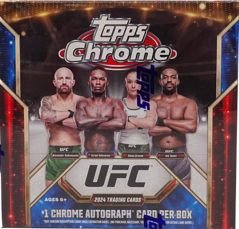 2024 Topps Chrome UFC 6 - Pack Mega Box - EJ Cards
