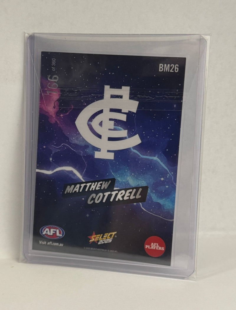 2025 Footy Stars Boom - Matthew Cottrell BM26 #166/360 (Car) - EJ Cards