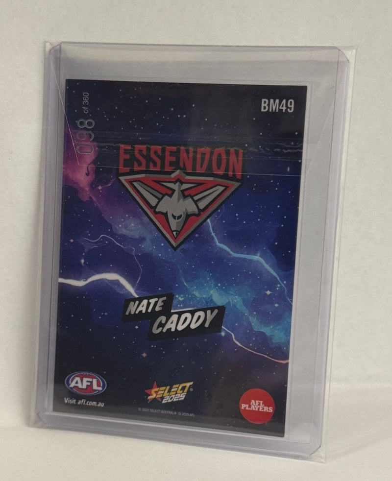 2025 Footy Stars Boom - Nate Caddy BM49 #098/360 (Ess) - EJ Cards
