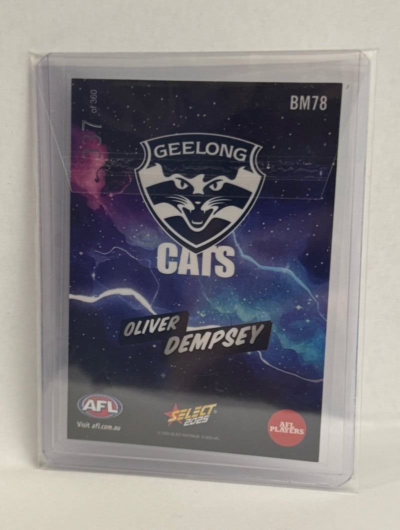 2025 Footy Stars Boom - Oliver Dempsey BM78 #307/360 (Gee) - EJ Cards