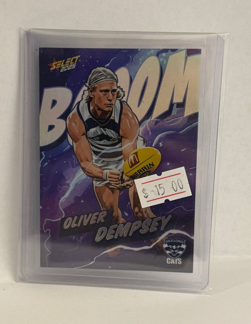 2025 Footy Stars Boom - Oliver Dempsey BM78 #307/360 (Gee) - EJ Cards