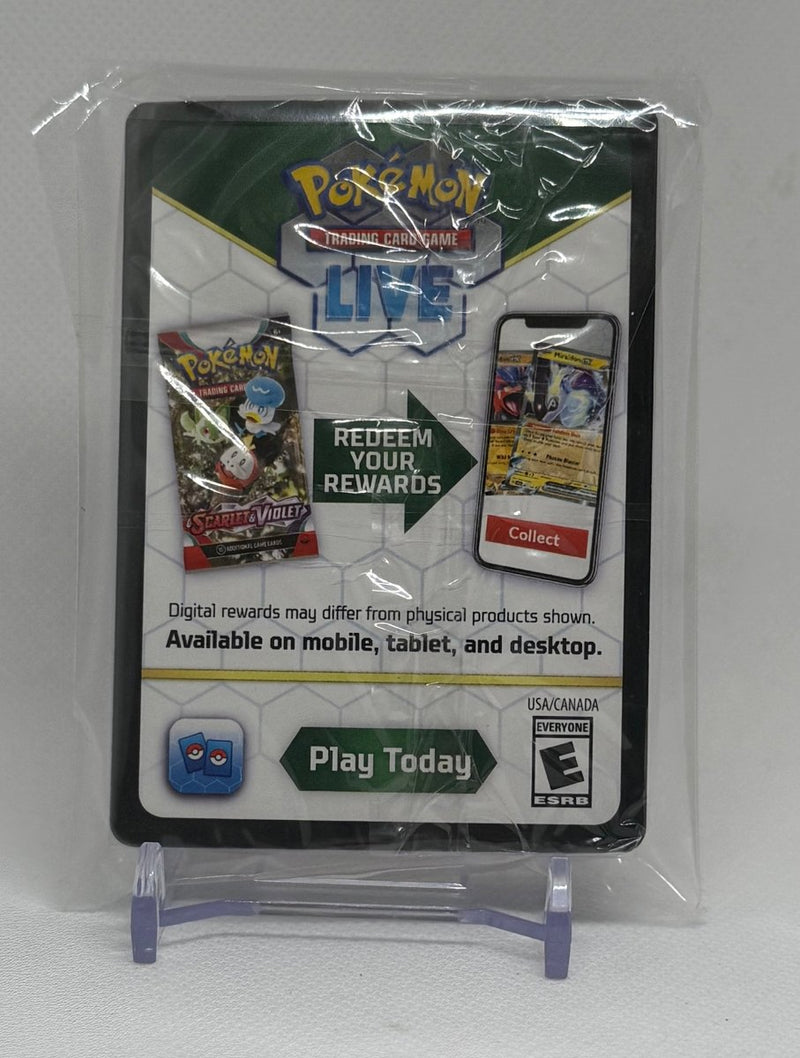 2025 Pokemon TCG Destined Rivals Ethan's Typhlosion Pre Release Stamped Promo 034/182 (Sealed) - EJ Cards