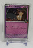 2025 Pokemon TCG Destined Rivals Team Rocket's Mimikyu Pre Release Stamped Promo #087/182 (Sealed)