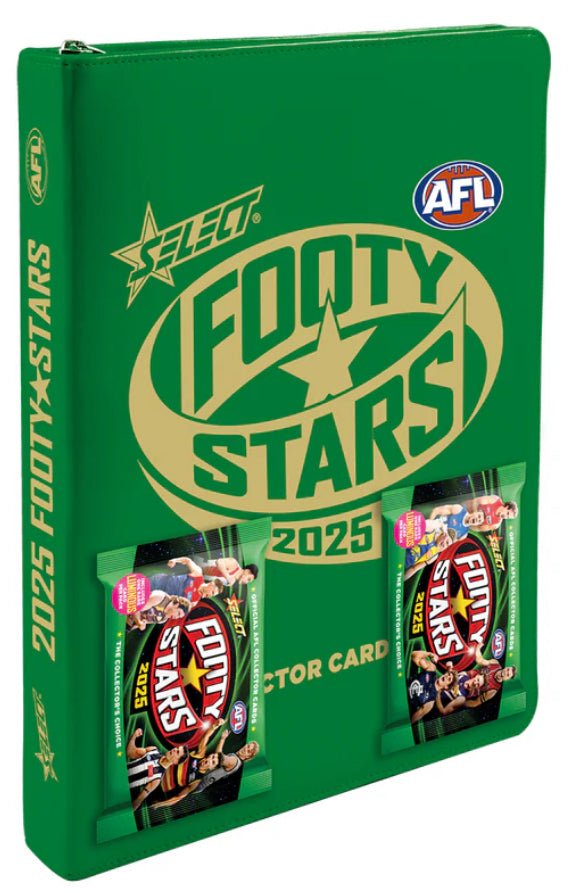 2025 Select AFL Footy Stars Album w.2 pks (March 5) - EJ Cards