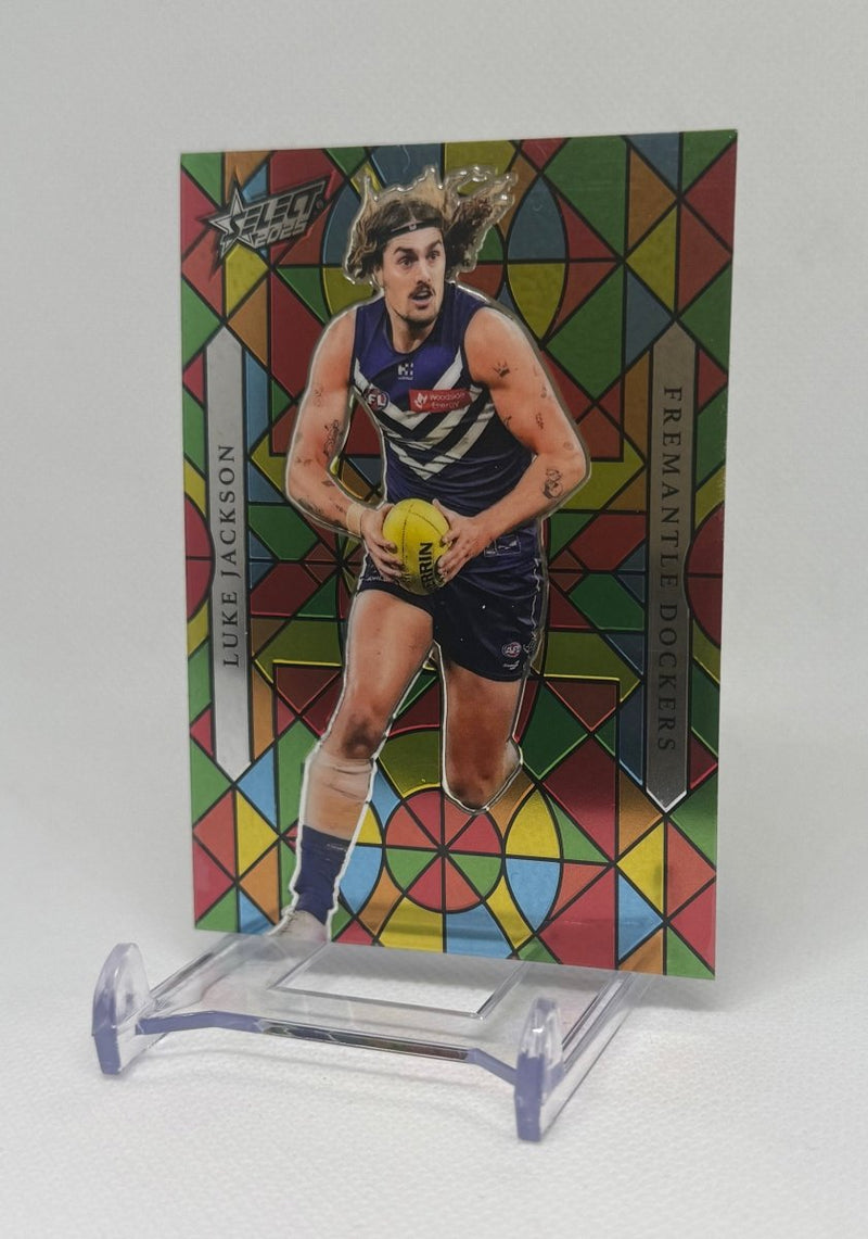 2025 Select Footy Stars Myriad Luke Jackson 20/99 LM28 Fremantle - EJ Cards