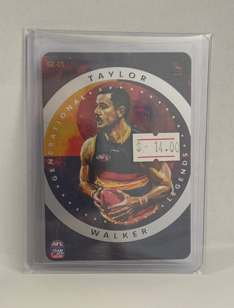 2025 Teamcoach Generational Legends - Taylor Walker GL - 01 (Ade) - EJ Cards