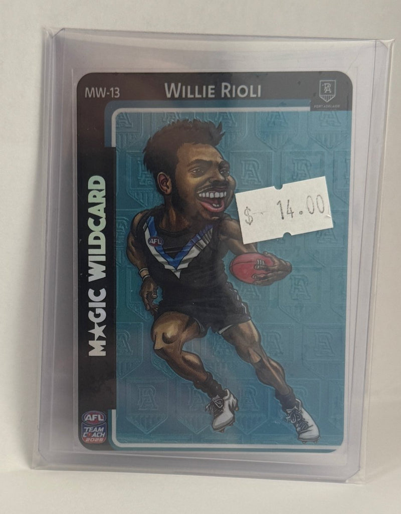 2025 Teamcoach Magic Wildcard - Willie Rioli MW - 13 (Por) - EJ Cards
