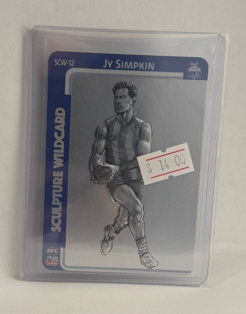 2025 Teamcoach Sculpture Wildcard - Jy Simpkin SCW - 12 (NM) - EJ Cards
