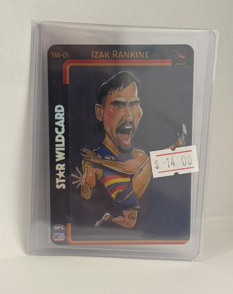 2025 Teamcoach Star Wildcard - Izak Rankine SW - 01 (Ade) - EJ Cards