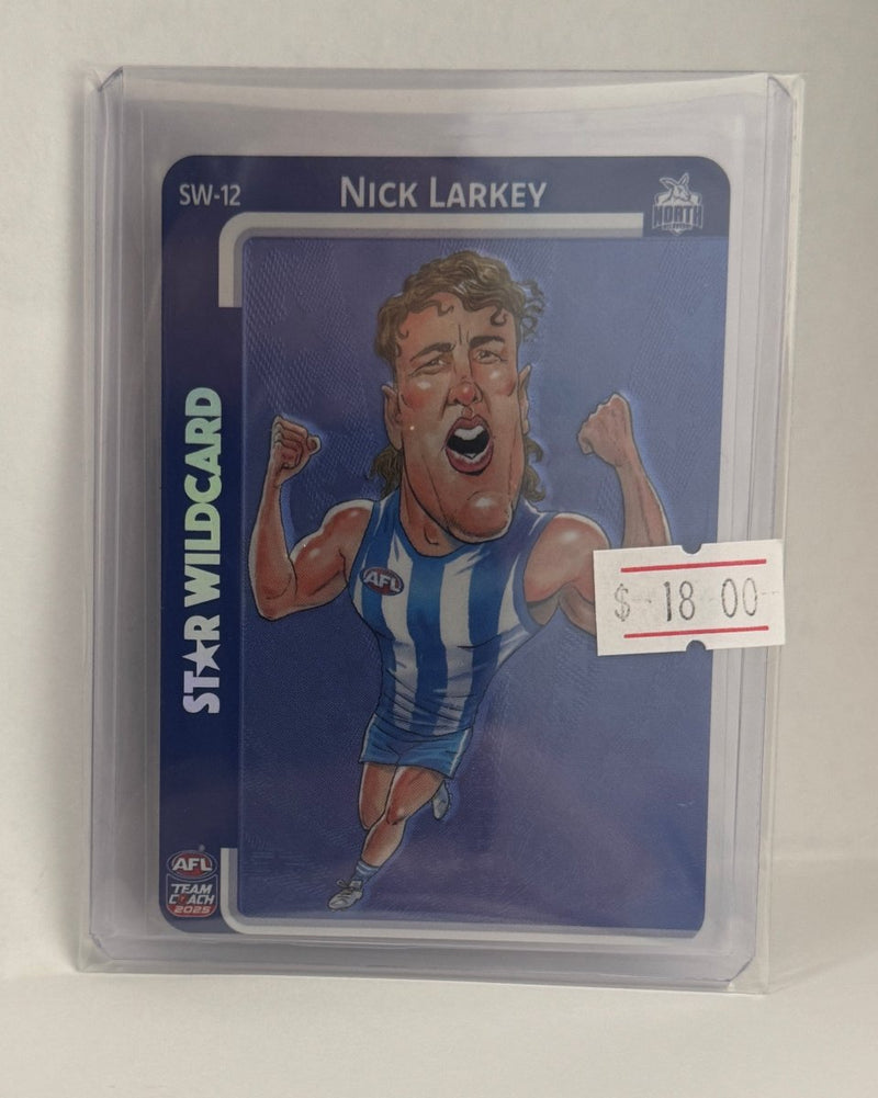 2025 Teamcoach Star Wildcard - Nick Larkey SW - 12 (NM) - EJ Cards