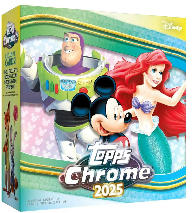 2025 Topps Chrome Disney Mega Box - EJ Cards
