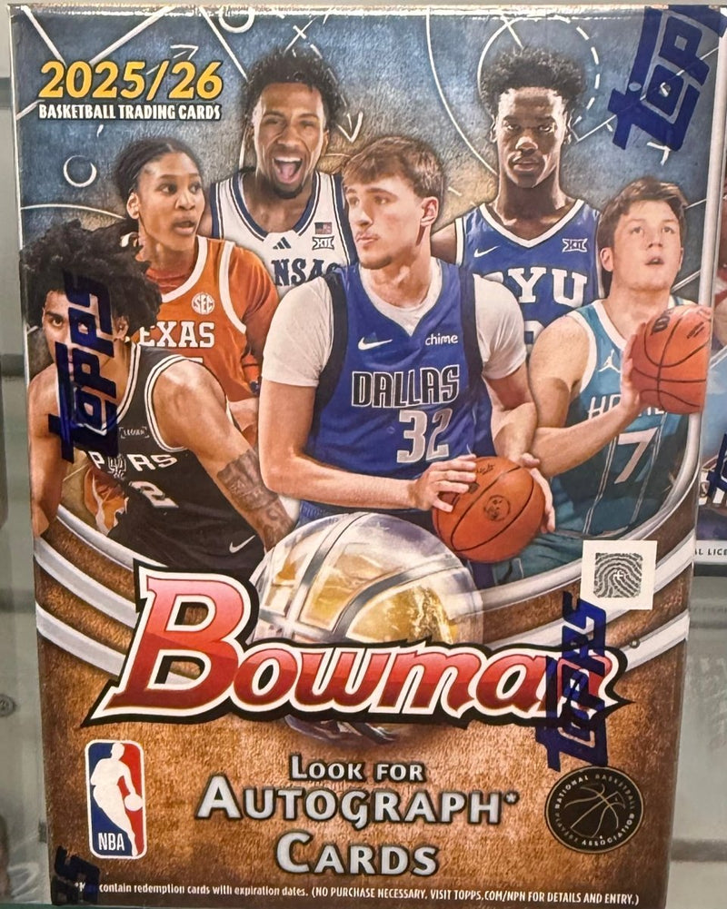 2025/26 Bowman Basketball Blaster Box - EJ Cards