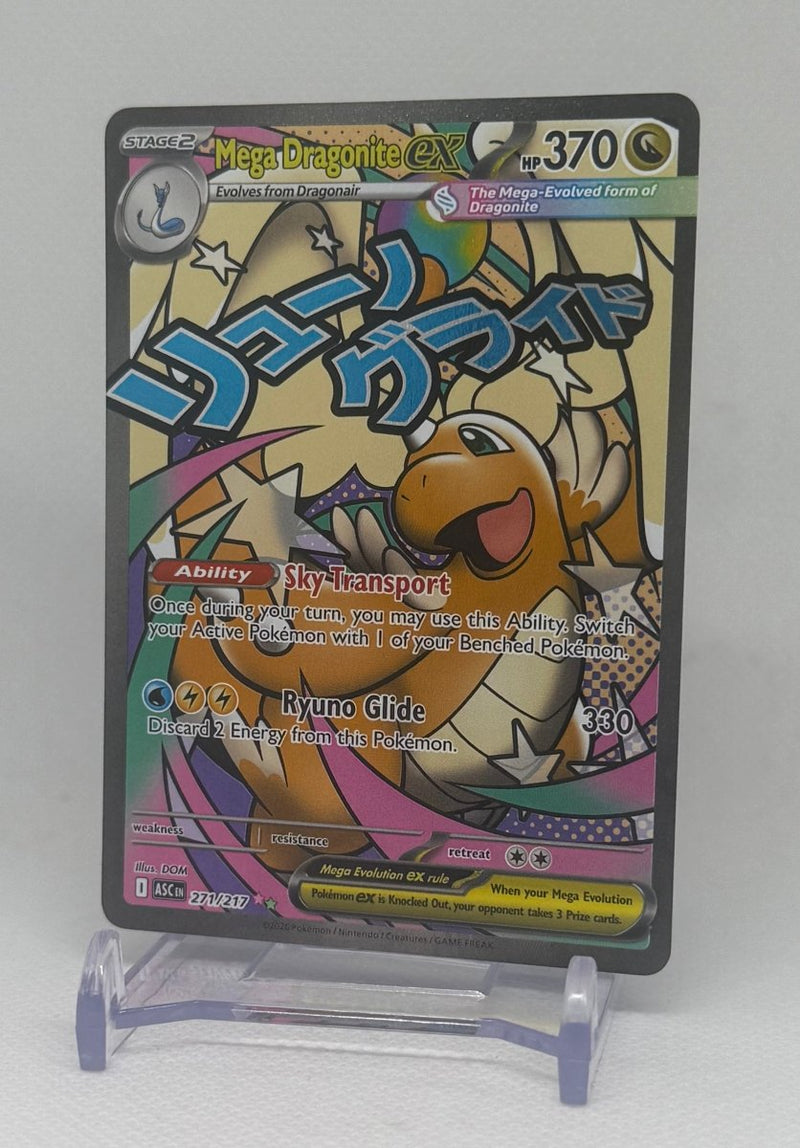2026 Pokemon TCG Ascended Heroes Mega Dragonite ex 271 Mega Attack - EJ Cards