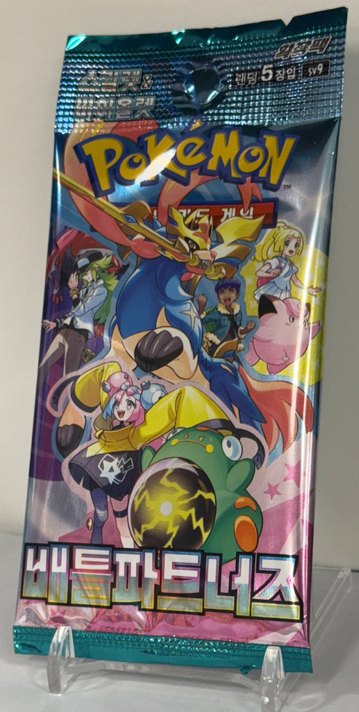Pokmon TCG Battle Partners Booster Pack - Korean EJ Cards Pokmon TCG Battle Partners Booster Pack - Korean EJ Cards