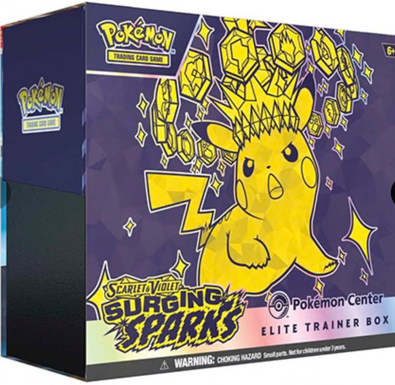 Pokémon TCG Scarlet & Violet Surging Sparks Elite Trainer Box