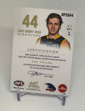 2022 Select Optimum Draft Pick Gold Signature Zac Taylor DPSG443 #46/85 Adelaide